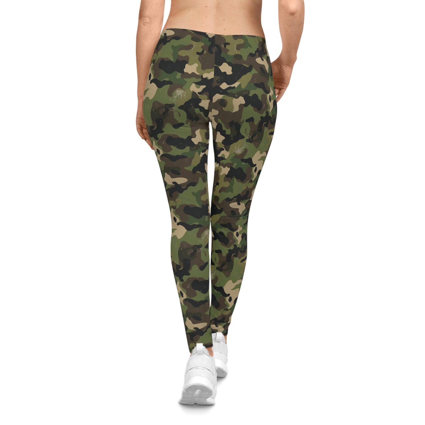 Armor of God - Green Camo Leggings - Sacred Stylz
