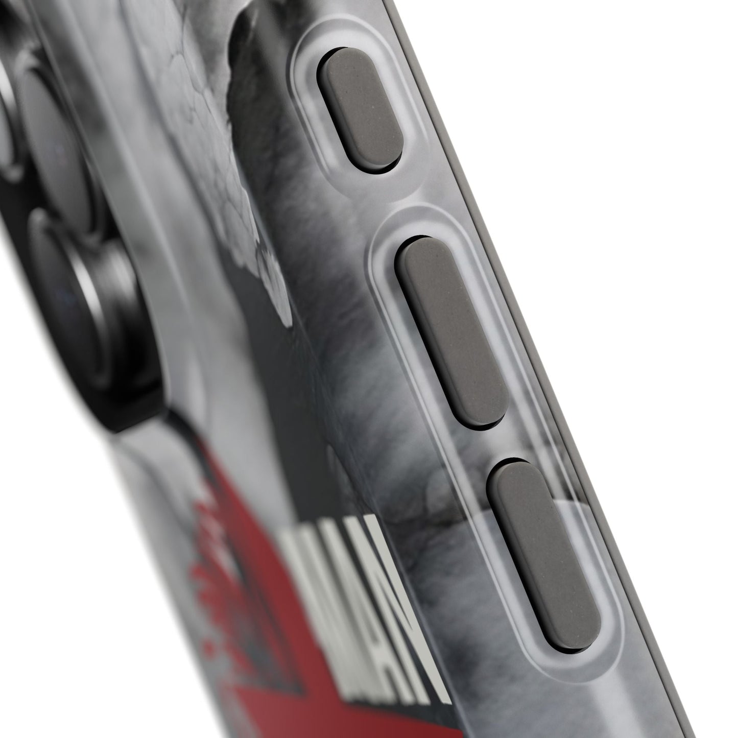 Man of Faith - Impact - Resistant Phone Case - Lion & Cross (Red) - Sacred Stylz