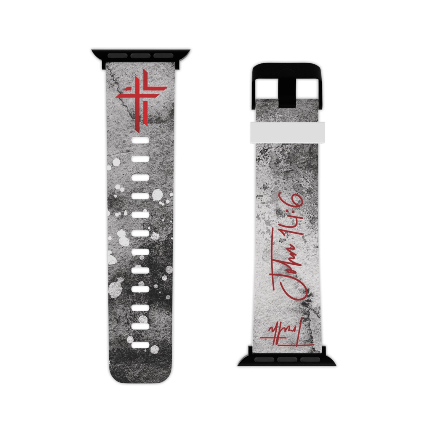 Truth Watch Band - Red/White/Black for Apple Watch 38/40/42/44 - Sacred Stylz