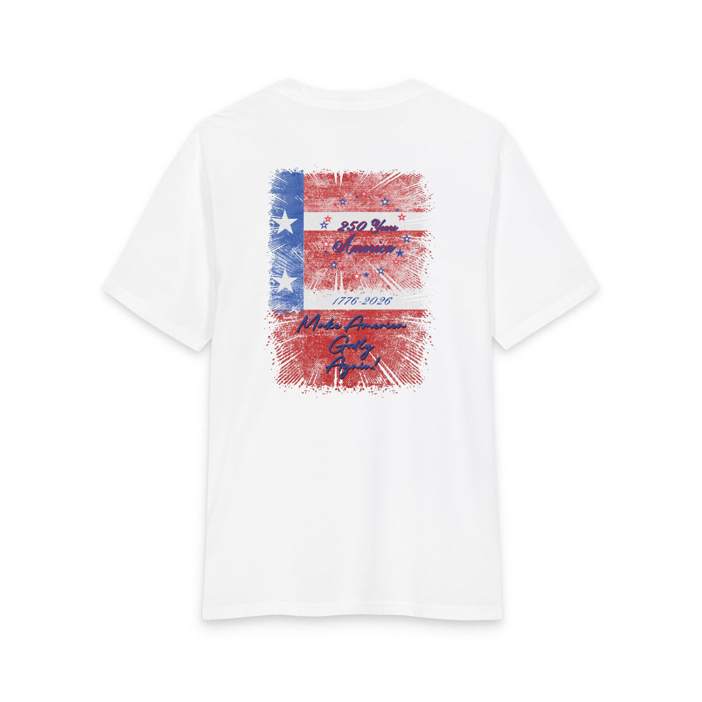 250 Years Make America Godly Again Tri-Blend Tee-3 Colors (White/Royal Frost/Black)