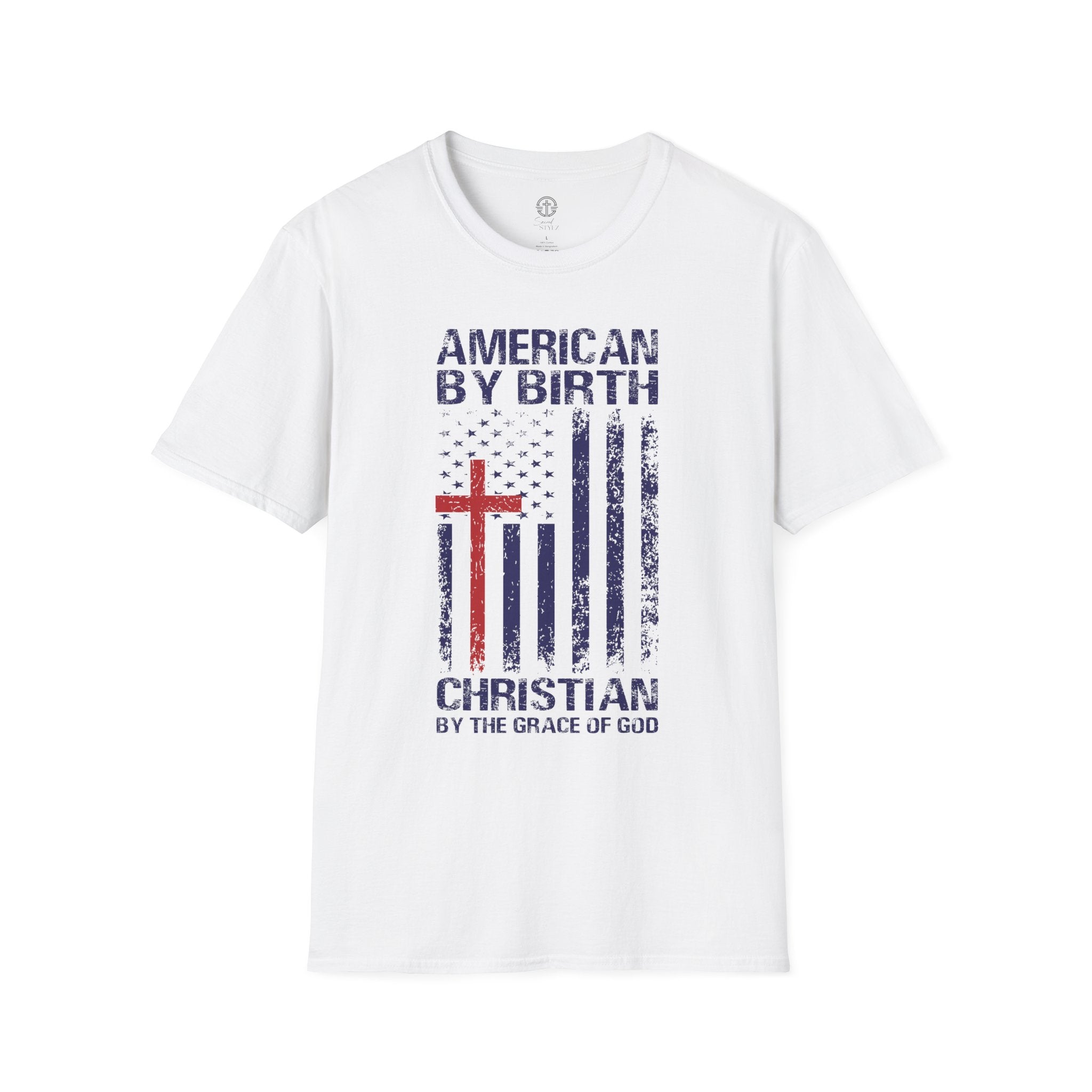 American by Birth | Jesus Has My Back Unisex T-shirt - 4 Colors