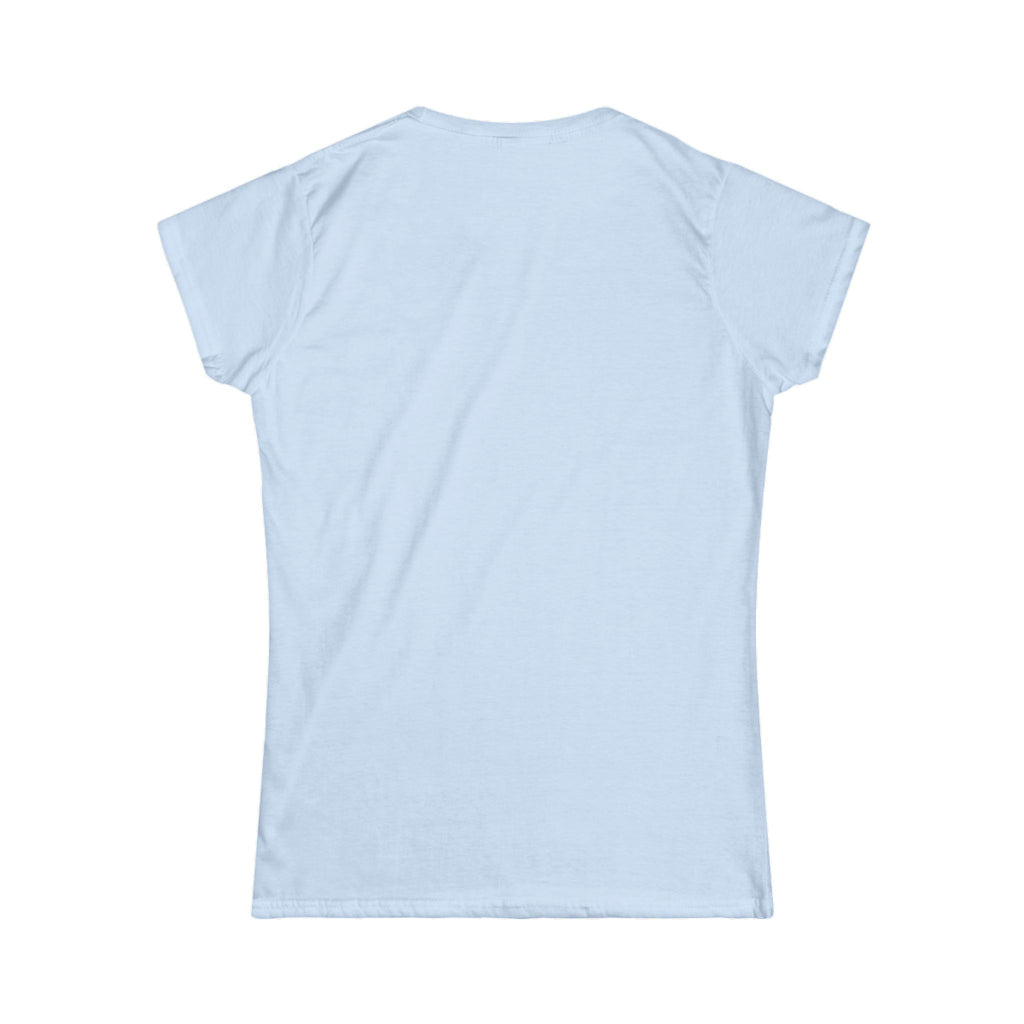God Bless America Sunflower | Women's Softstyle Tee - 4 Colors (Light Blue/Sport Grey/White/Black)