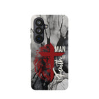 Man of Faith- Magnetic Tough Phone Case - Bible Verse (Red Lion) - (Fits Samsung & Apple)