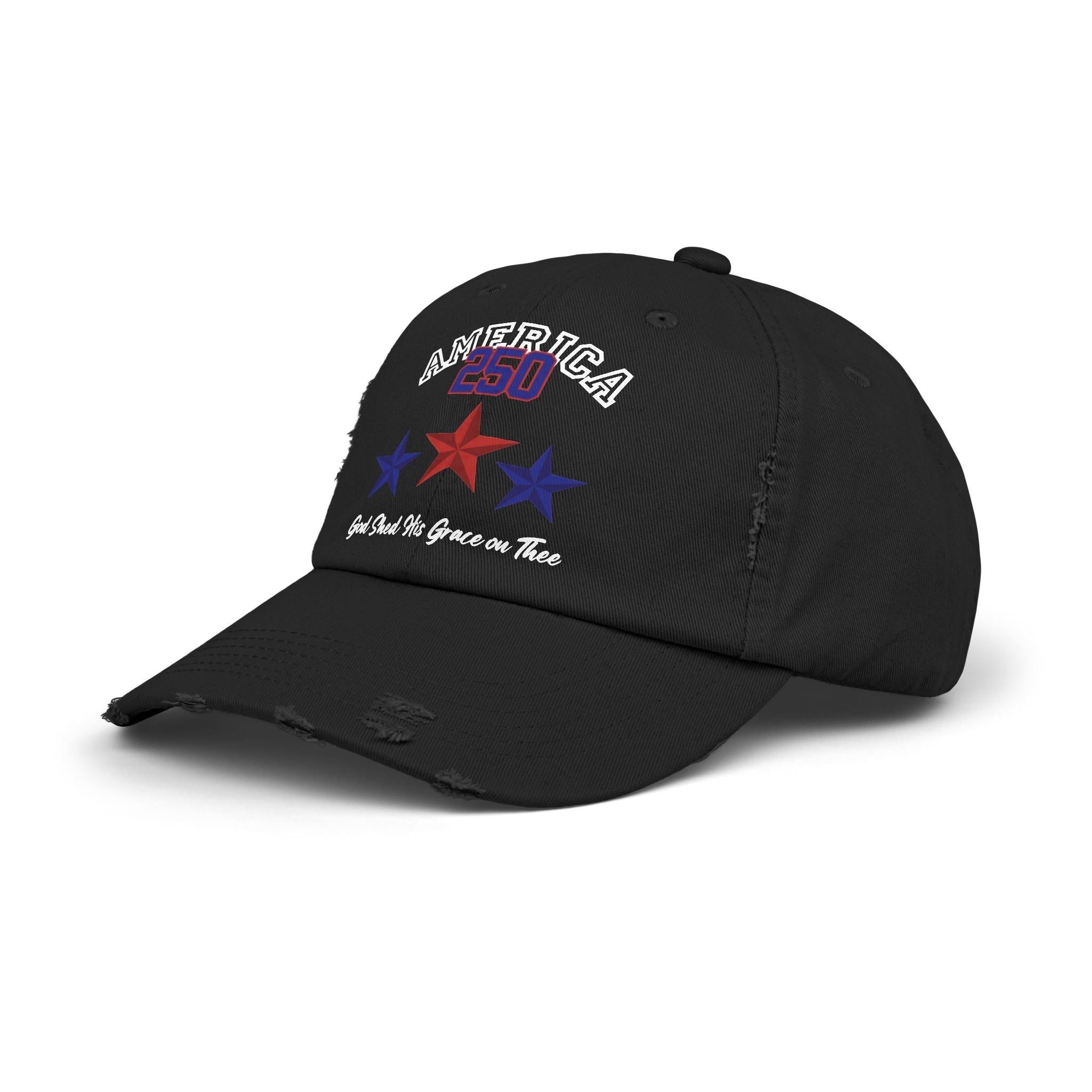 250 Years America | God Shed His Grace on Thee | Unisex Vintage Cap - 5 Colors - Sacred Stylz