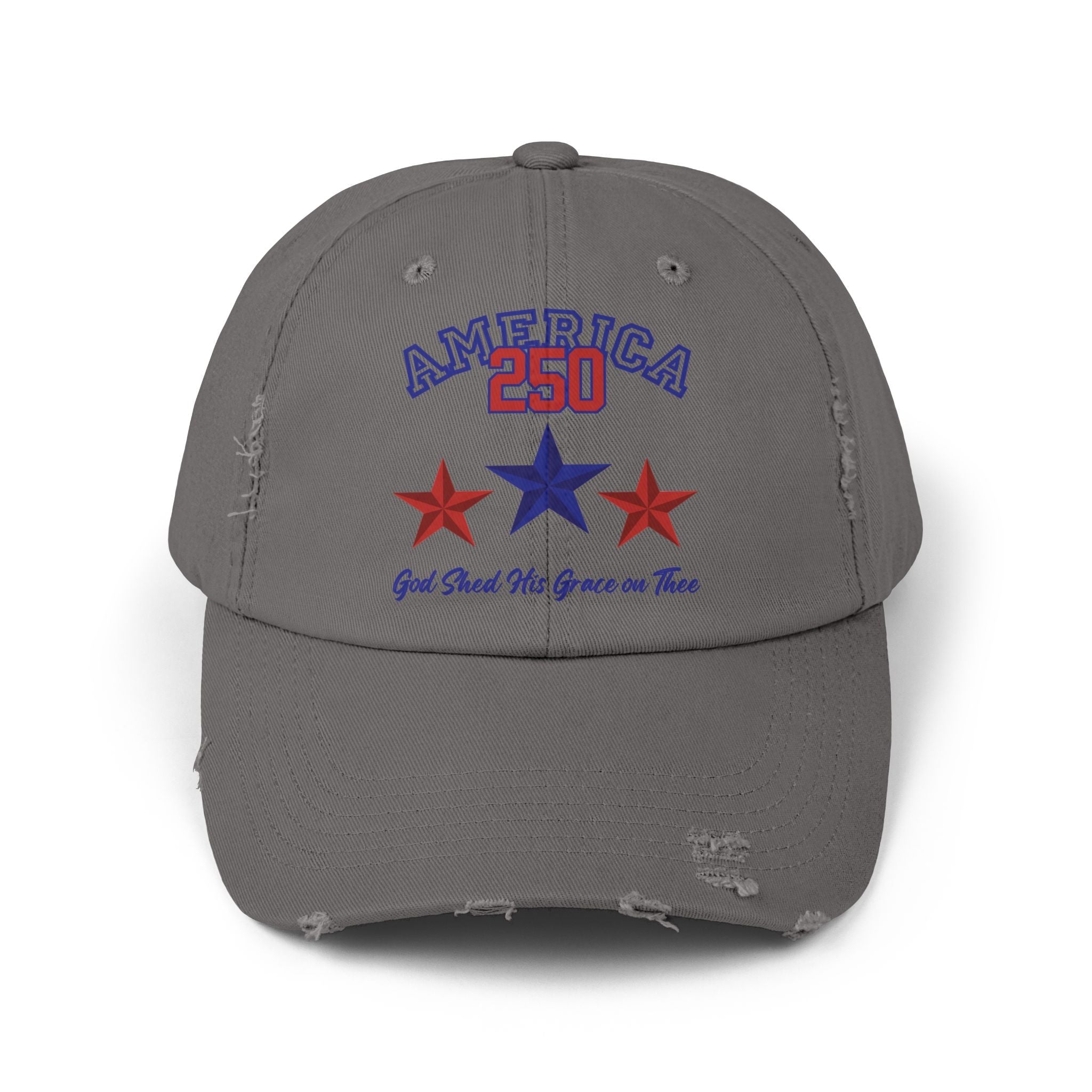 250 Years America | God Shed His Grace on Thee | Unisex Vintage Cap - 5 Colors - Sacred Stylz