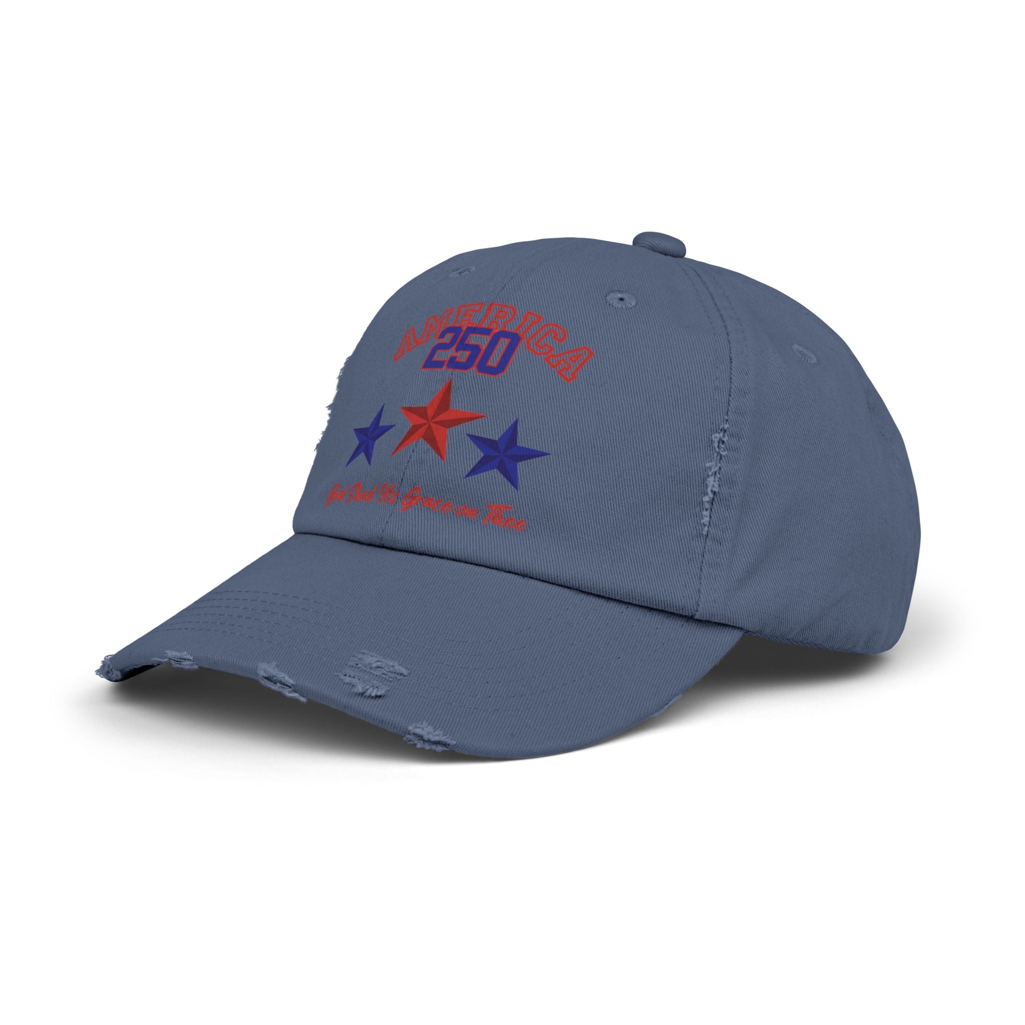 250 Years America | God Shed His Grace on Thee | Unisex Vintage Cap - 5 Colors - Sacred Stylz