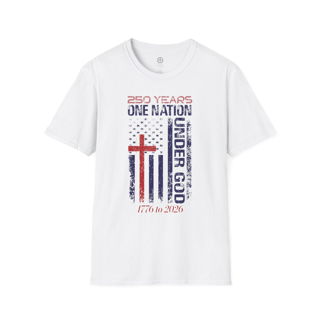 250 Years | One Nation Under God / Jesus Has My Back Unisex T-shirt - 3 Colors - Sacred Stylz