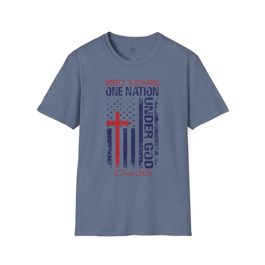 250 Years | One Nation Under God / Jesus Has My Back Unisex T-shirt - 3 Colors - Sacred Stylz
