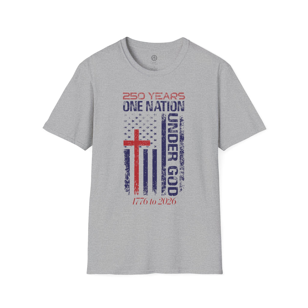 250 Years | One Nation Under God / Jesus Has My Back Unisex T-shirt - 3 Colors - Sacred Stylz