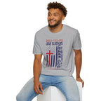 250 Years | One Nation Under God / Jesus Has My Back Unisex T-shirt - 3 Colors - Sacred Stylz