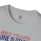 250 Years | One Nation Under God / Jesus Has My Back Unisex T-shirt - 3 Colors - Sacred Stylz