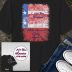 250 Years Make America Godly Again Tri-Blend Tee-3 Colors (White/Royal Frost/Black)