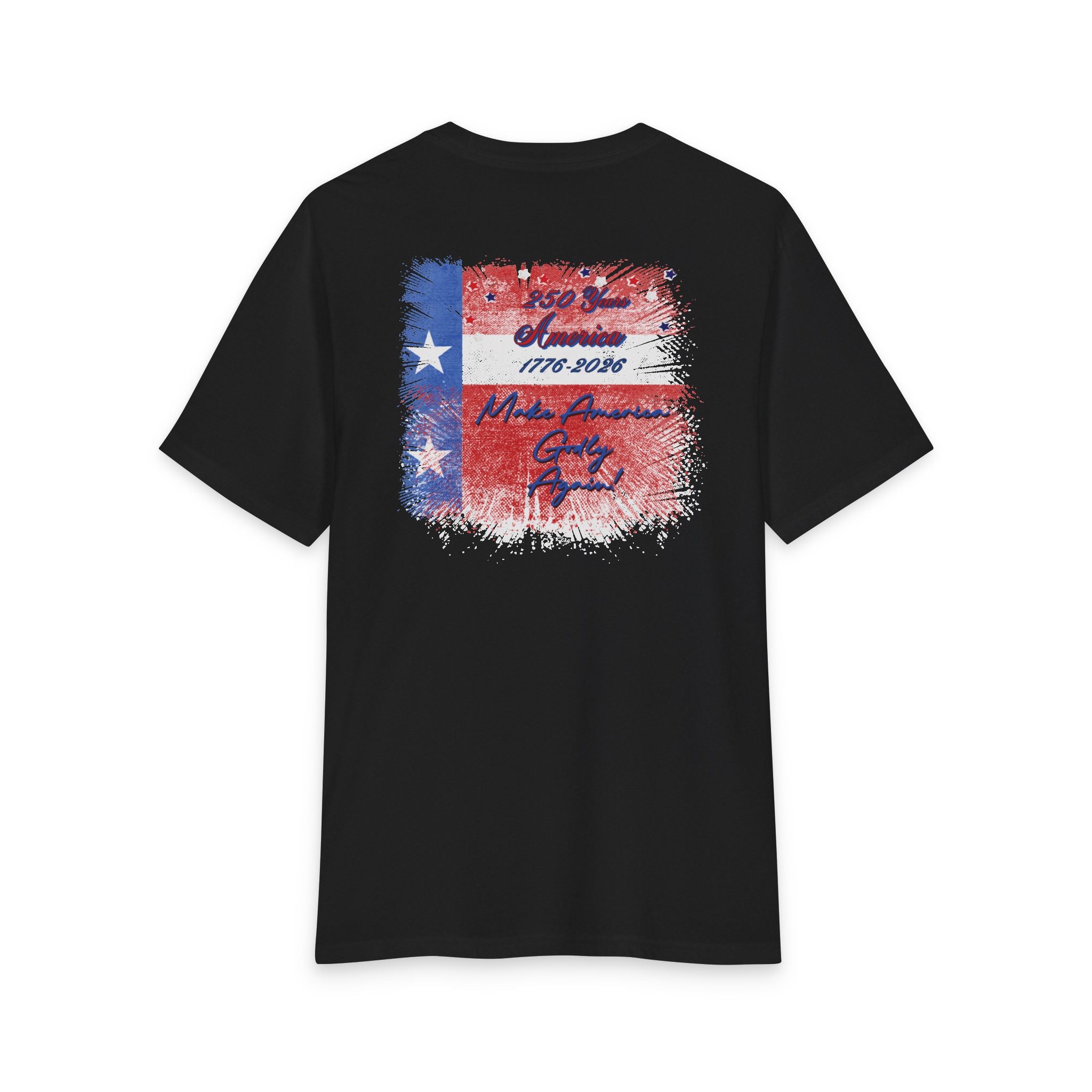 250 Years | Make America Godly Again Tri-Blend Tee-3 Colors (White/Royal Frost/Black)