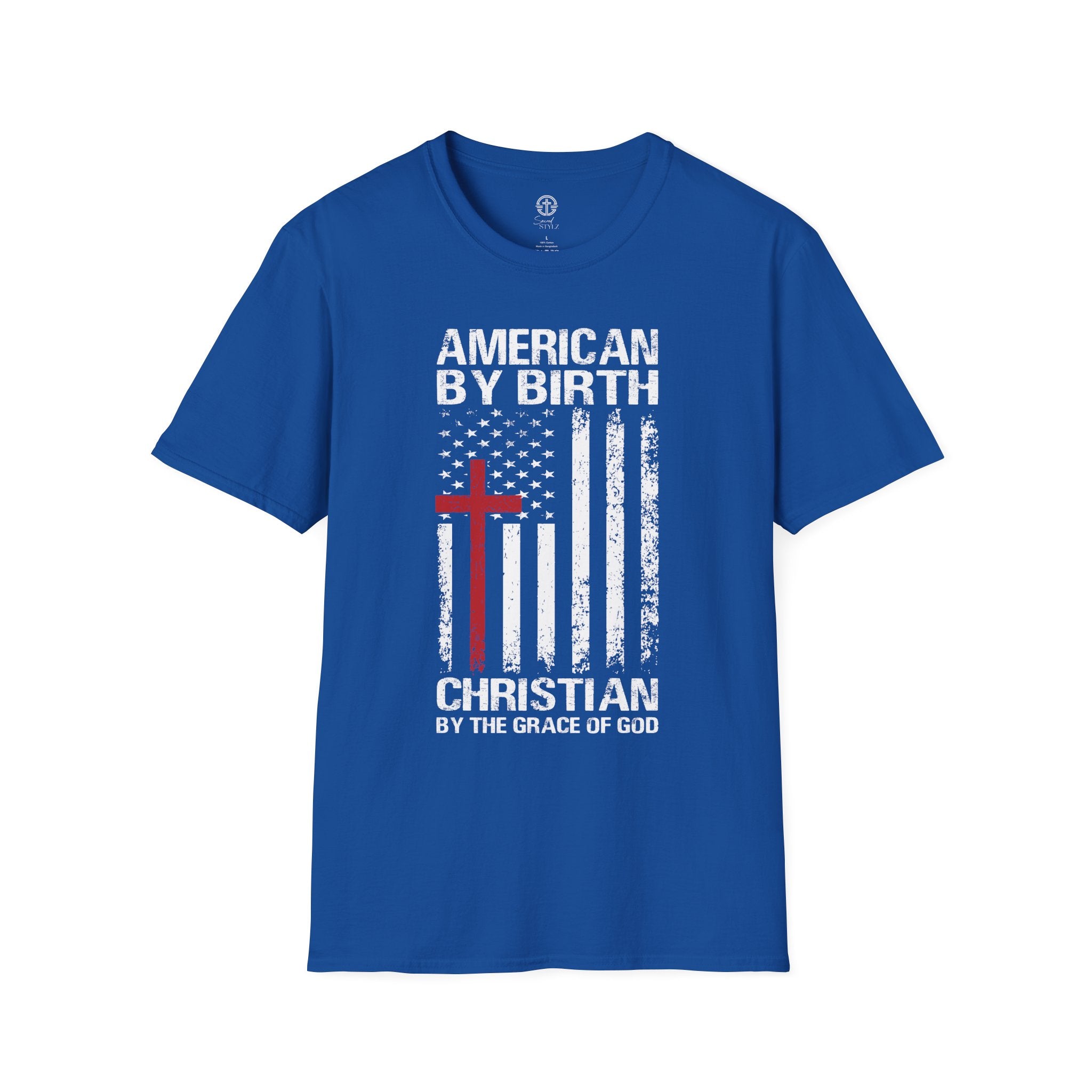American by Birth | Jesus Has My Back Unisex T-shirt - 4 Colors