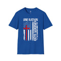 One Nation Under God Unisex T-shirt - Royal Blue