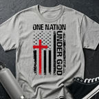 One Nation Under God / Jesus Has My Back Unisex T-shirt - 5 Colors