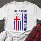 One Nation Under God / Jesus Has My Back Unisex T-shirt - 5 Colors