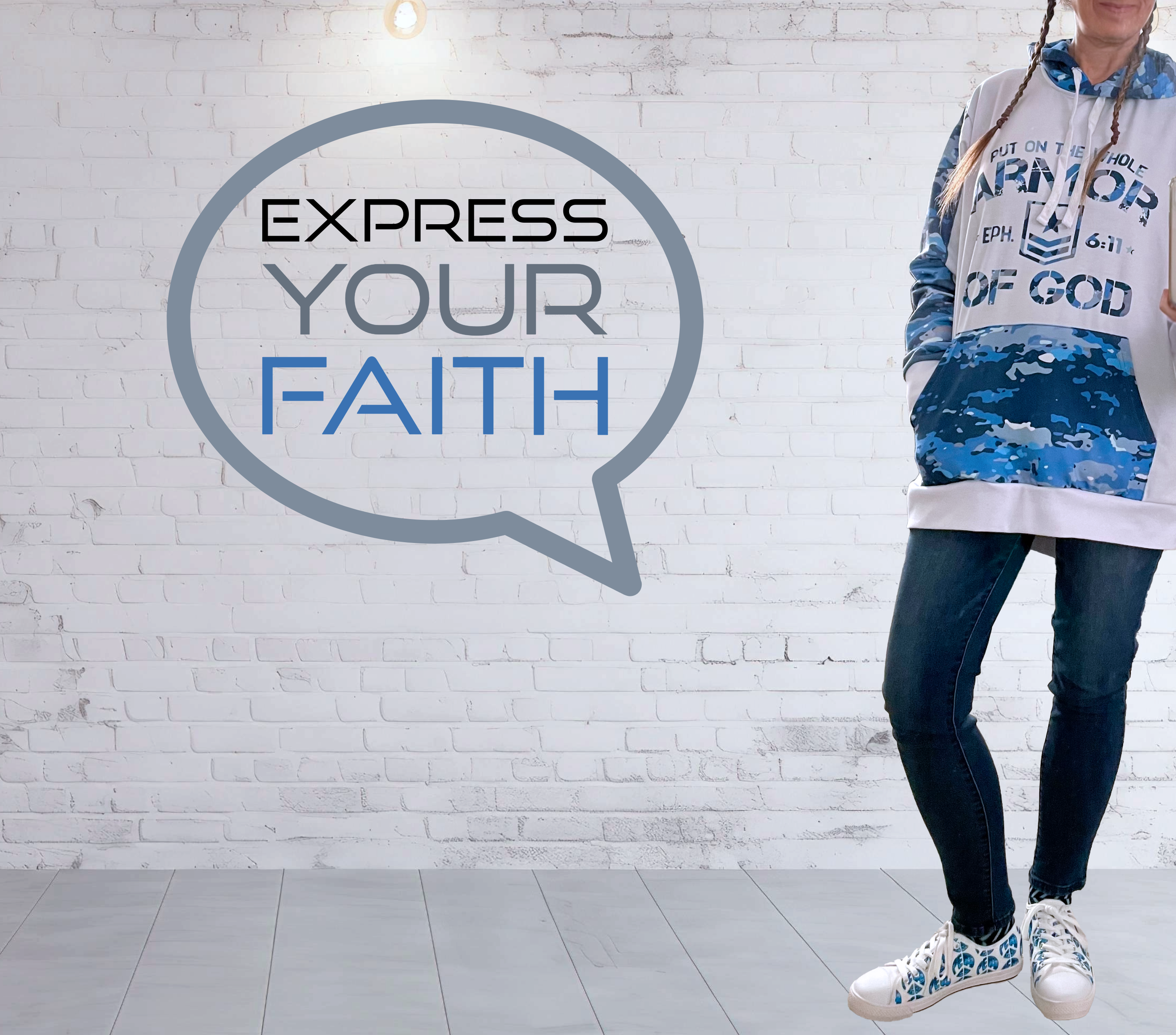 Express Your Faith - Armor of God Sweatshirt