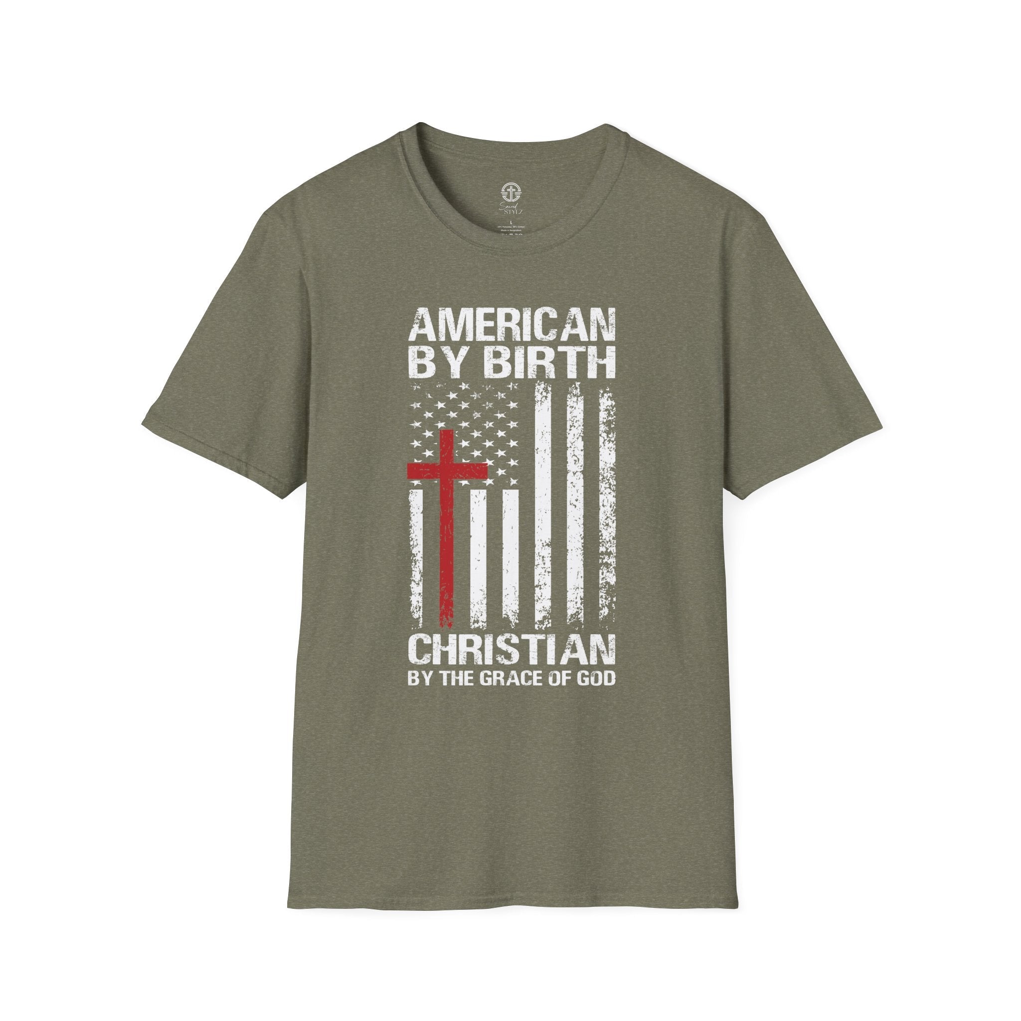 American by Birth | Jesus Has My Back Unisex T-shirt - 4 Colors - Sacred Stylz