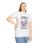 American by Birth | Jesus Has My Back Unisex T-shirt - 4 Colors - Sacred Stylz