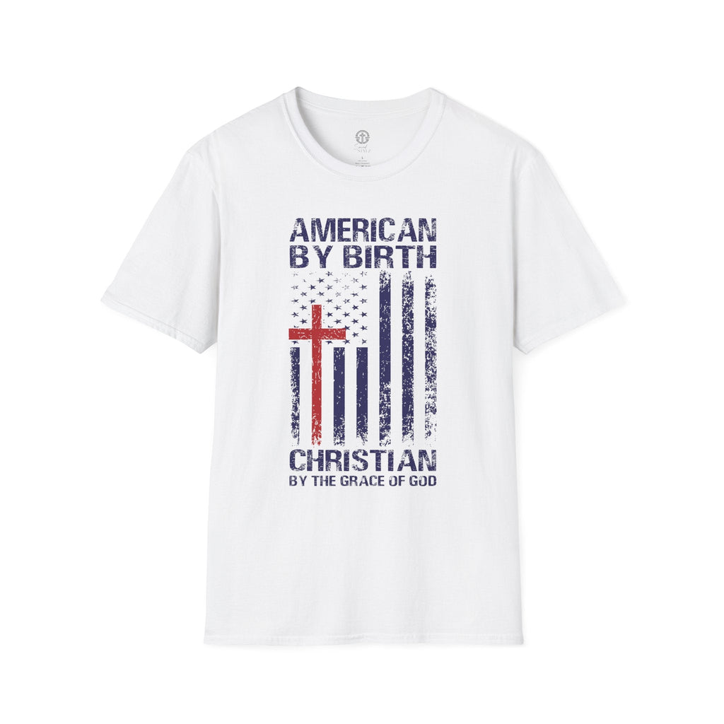 American by Birth | Jesus Has My Back Unisex T-shirt - 4 Colors - Sacred Stylz