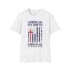 American by Birth | Jesus Has My Back Unisex T-shirt - 4 Colors - Sacred Stylz