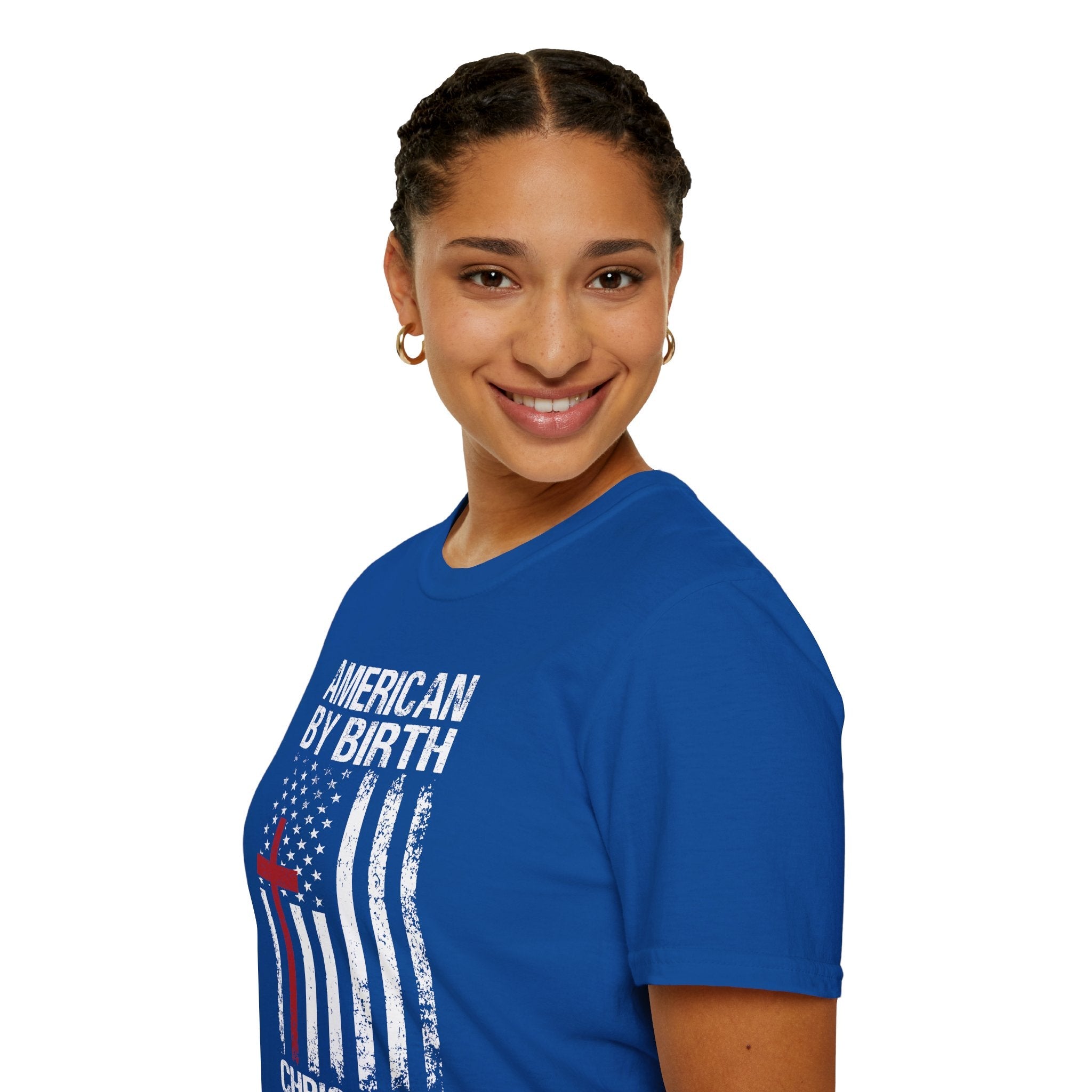 American by Birth | Jesus Has My Back Unisex T-shirt - 4 Colors - Sacred Stylz