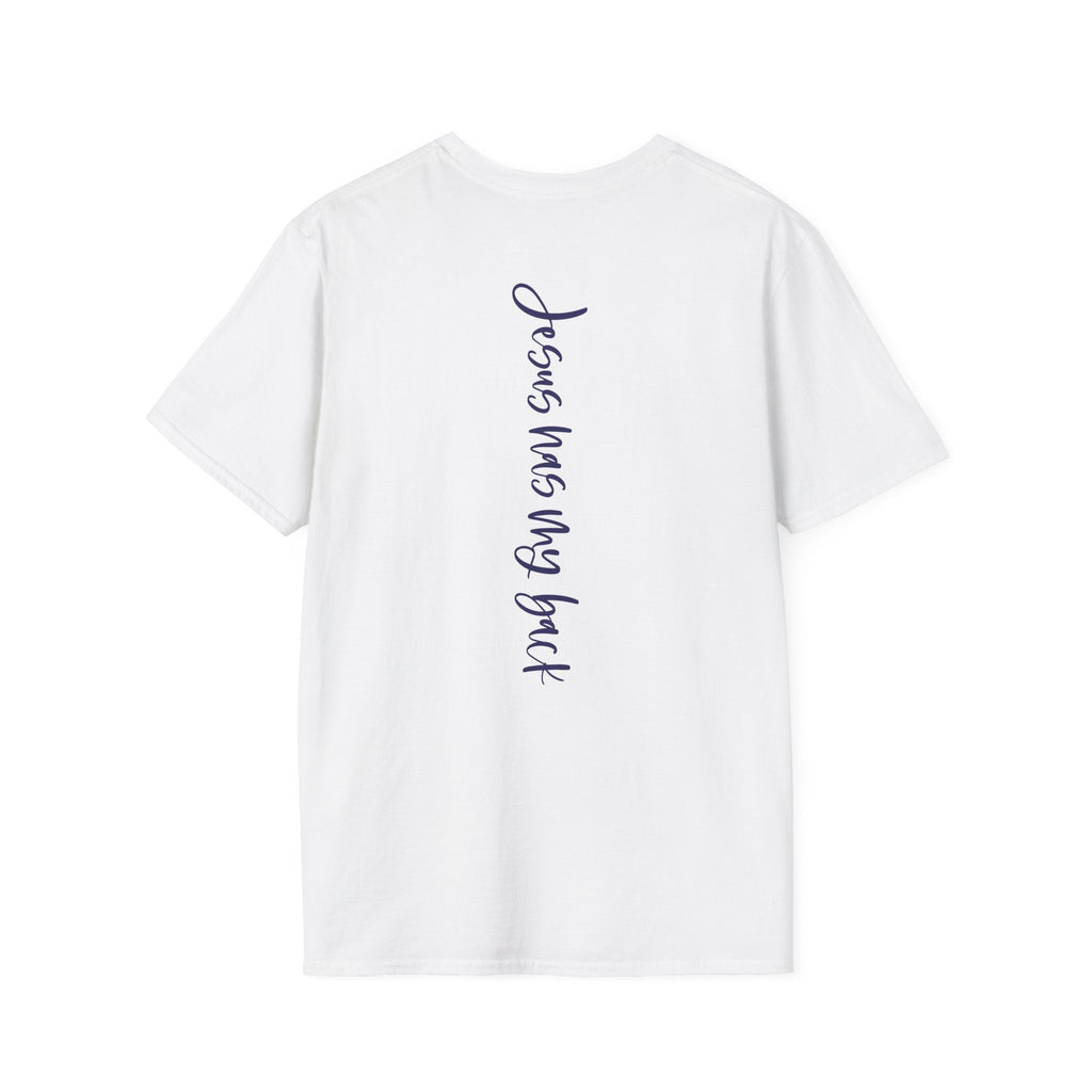 American by Birth | Jesus Has My Back Unisex T-shirt - 4 Colors - Sacred Stylz