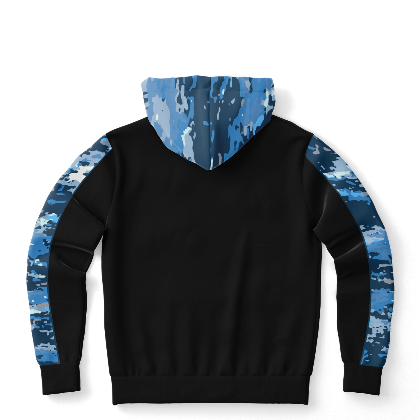 Armor of God - Blue and Black Camo Premium Hoodie - Sacred Stylz