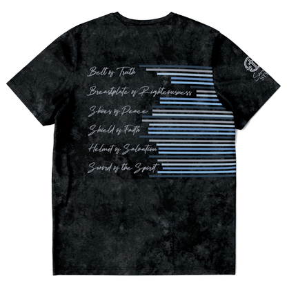 Armor of God - Blue and Black Camo Shirt - Sacred Stylz