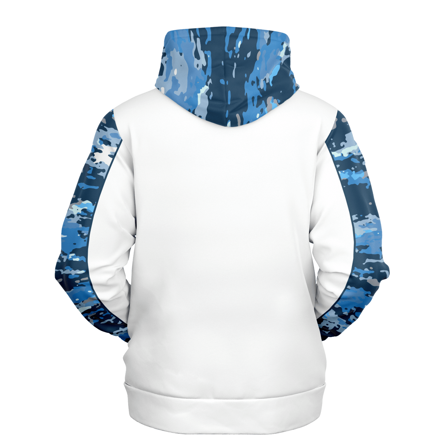 Armor of God - Blue and White Camo Premium Hoodie - Sacred Stylz