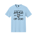 Armor of God Blue Camo Design Ice Blue-T-Shirt - Sacred Stylz