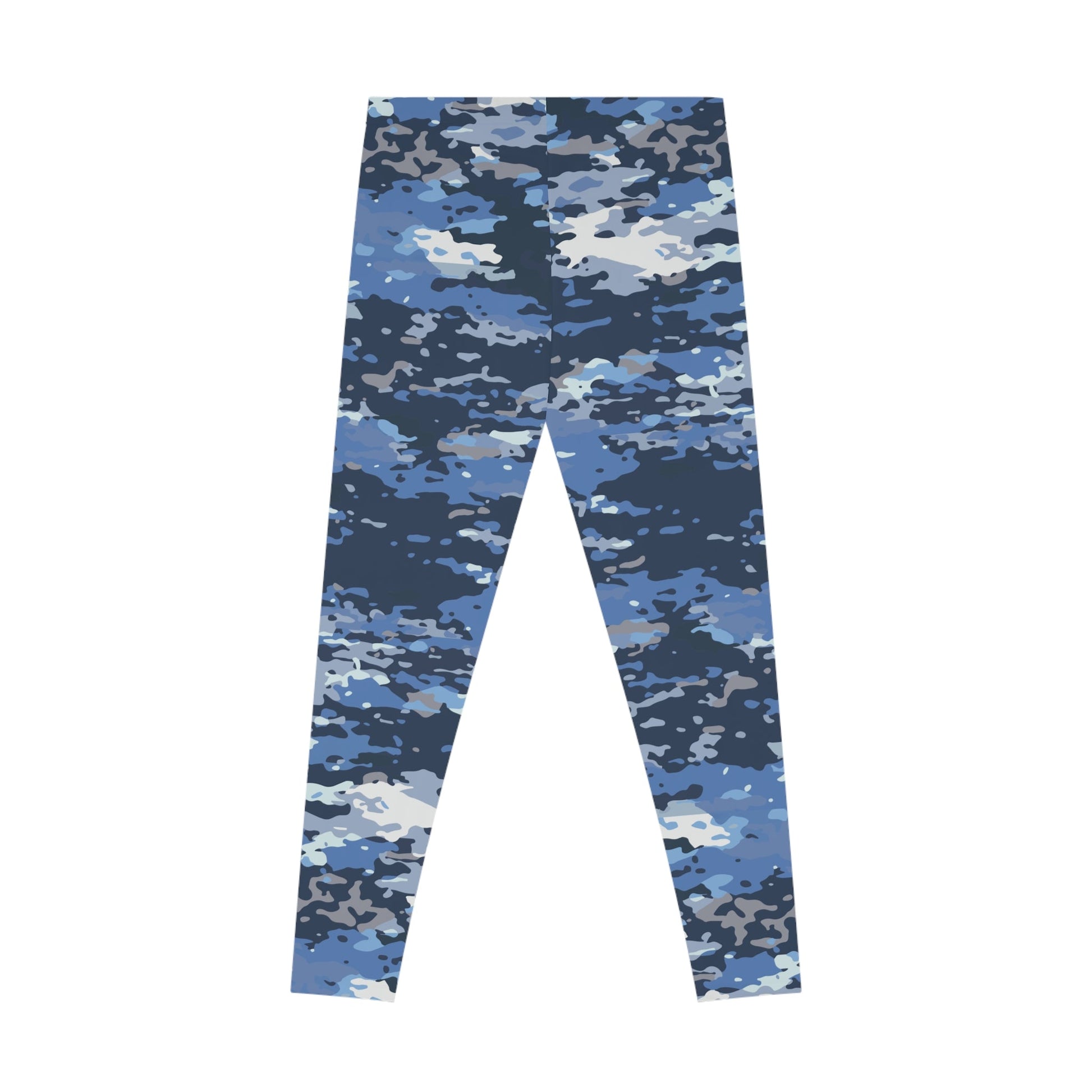 Armor of God - Blue Camo Leggings - Sacred Stylz