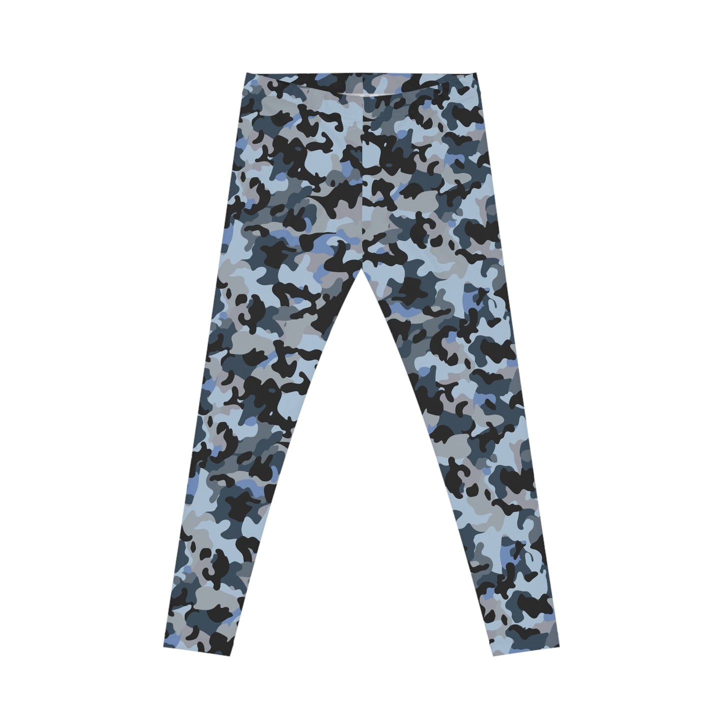 Armor of God - Blue Camo Leggings - Sacred Stylz