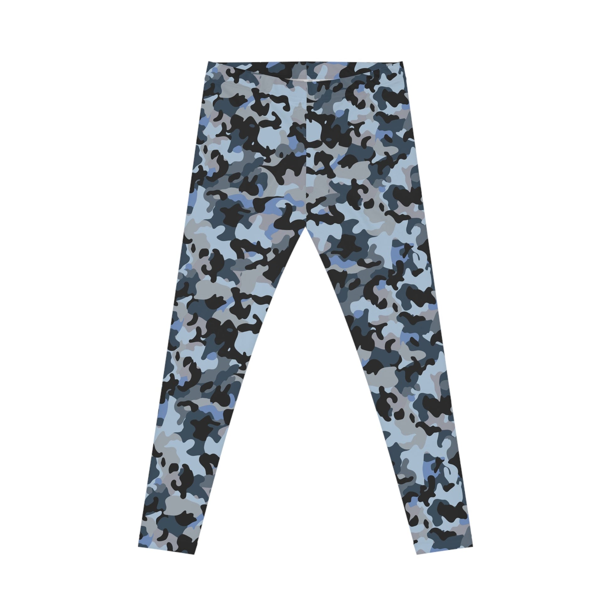 Armor of God - Blue Camo Leggings - Sacred Stylz