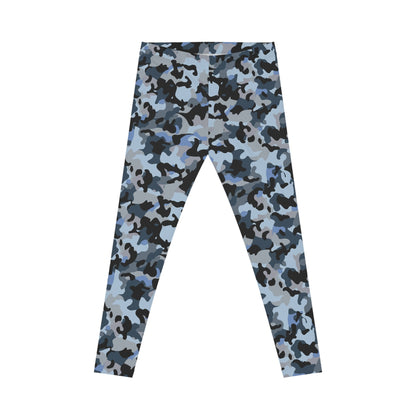 Armor of God - Blue Camo Leggings - Sacred Stylz