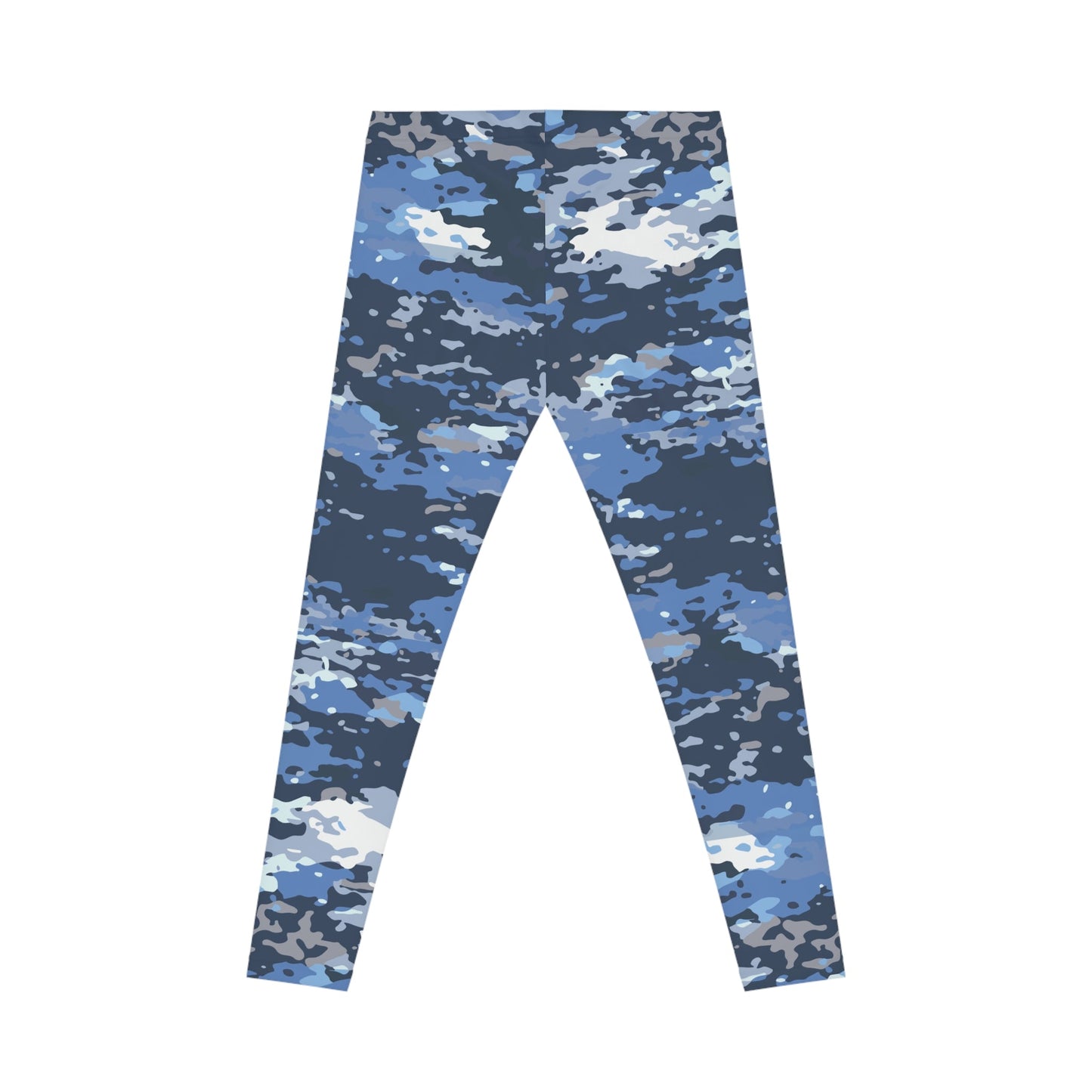 Armor of God - Blue Camo Leggings - Sacred Stylz