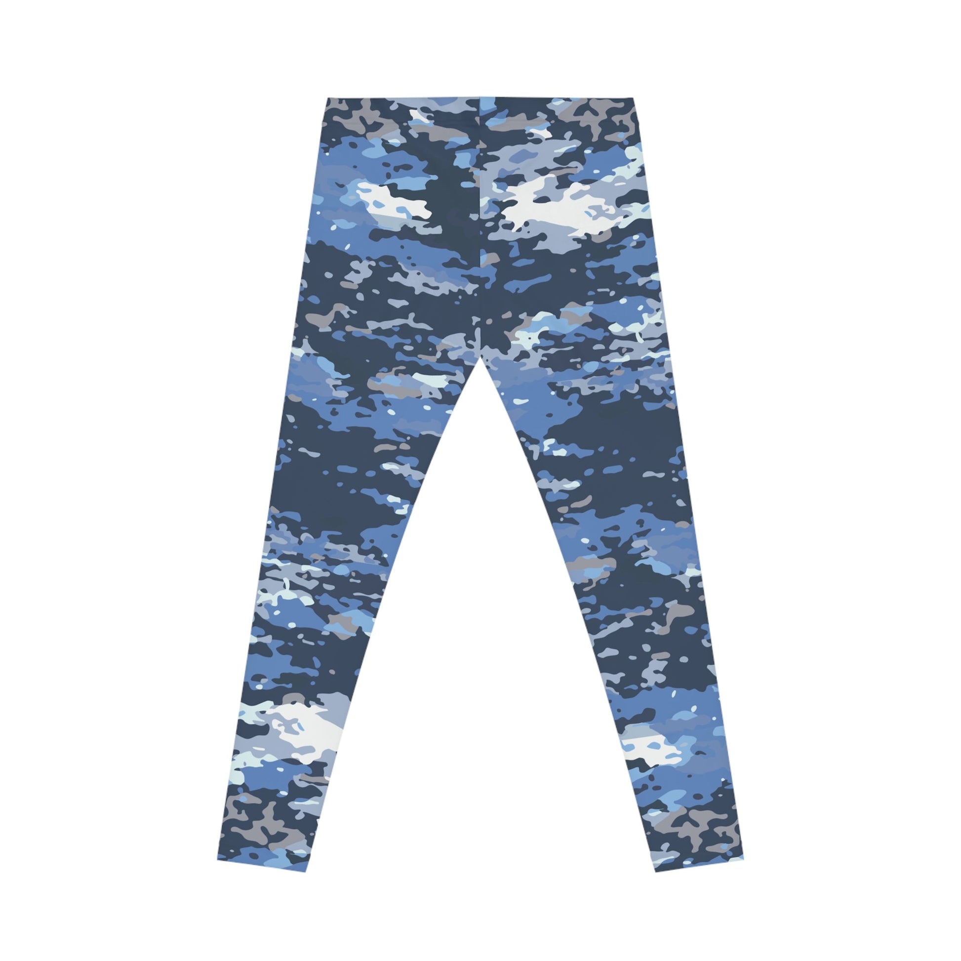 Armor of God - Blue Camo Leggings - Sacred Stylz