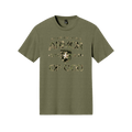 Armor of God Green Camo Design Military Green Frost-T-Shirt - Sacred Stylz