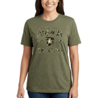Armor of God Green Camo Design Coyote Brown Heather-T-Shirt - Sacred Stylz