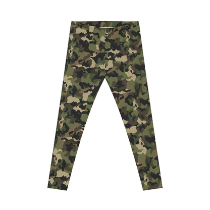 Armor of God - Green Camo Leggings - Sacred Stylz