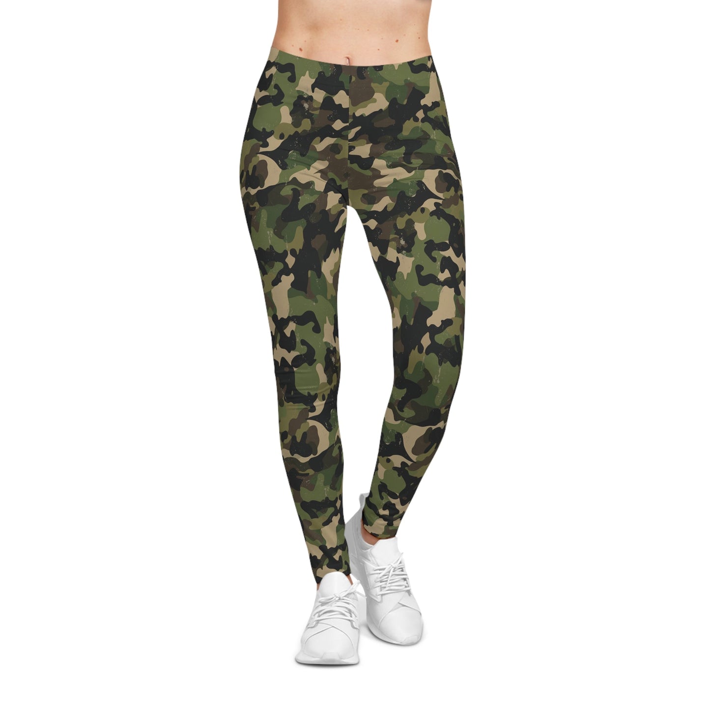 Armor of God - Green Camo Leggings - Sacred Stylz