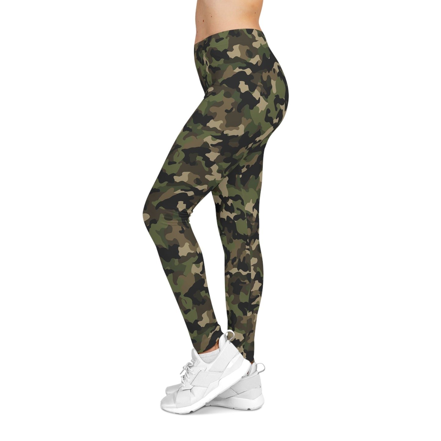 Armor of God - Green Camo Leggings - Sacred Stylz