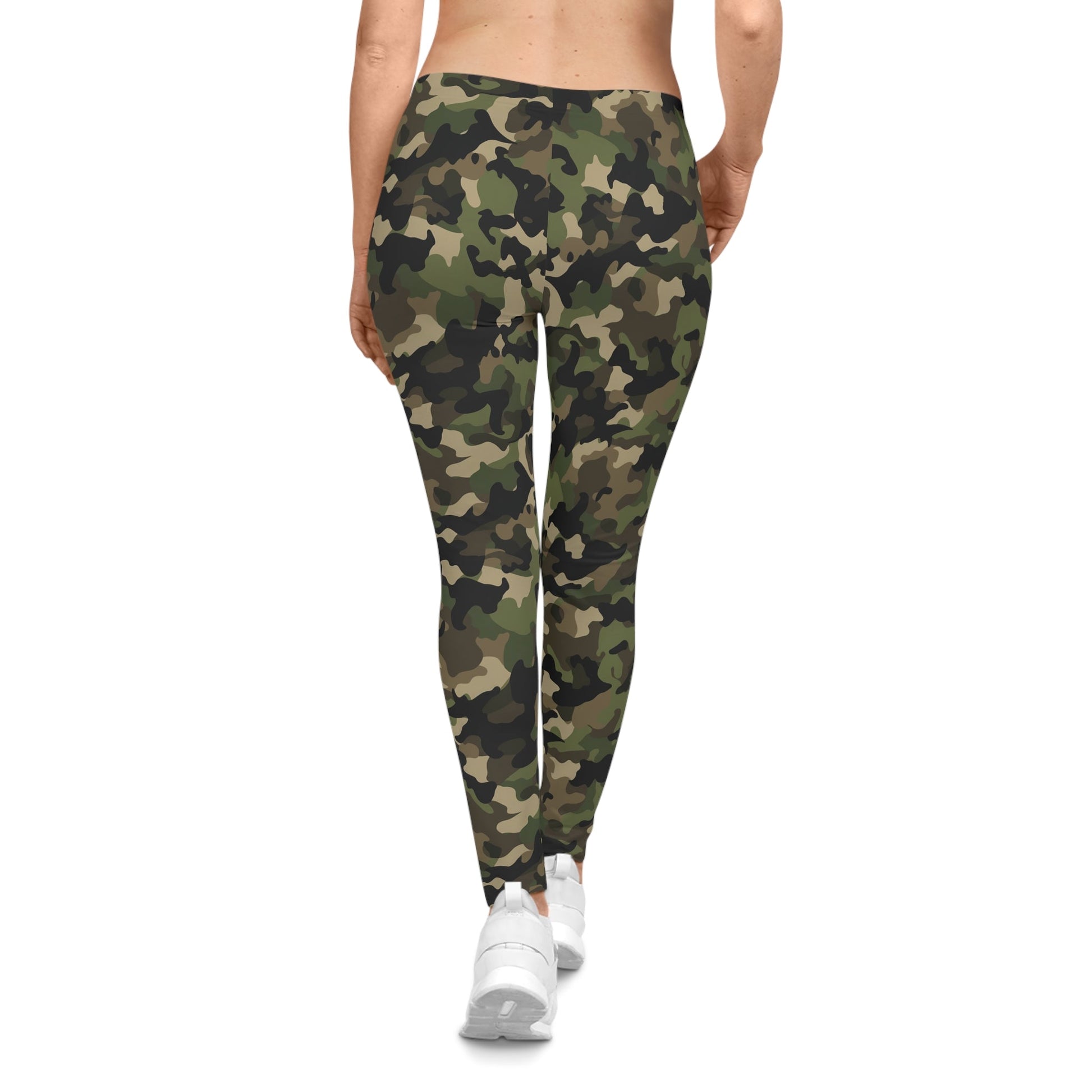 Armor of God - Green Camo Leggings - Sacred Stylz