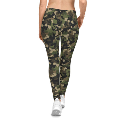 Armor of God - Green Camo Leggings - Sacred Stylz