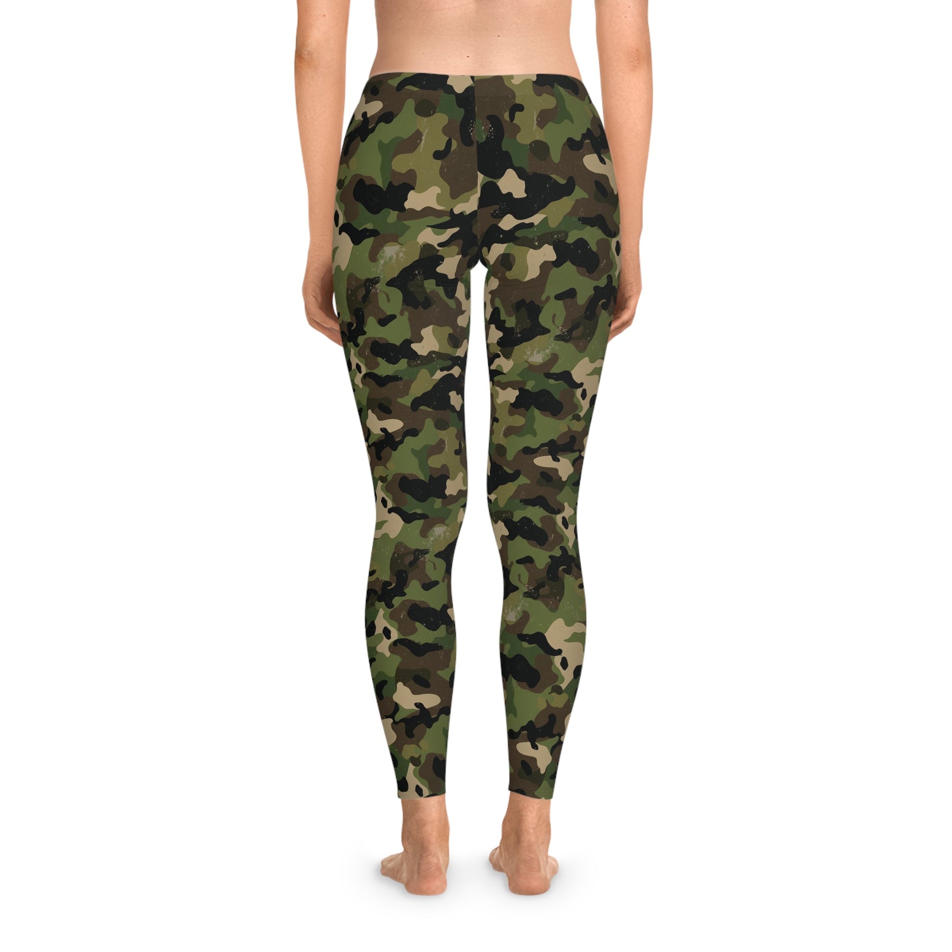 Armor of God - Green Camo Leggings - Sacred Stylz