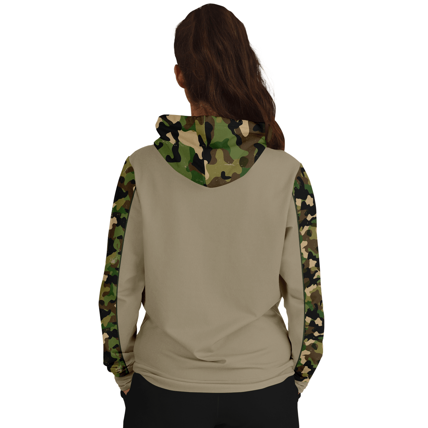 Armor of God - Green Camo Premium Hoodie - Sacred Stylz