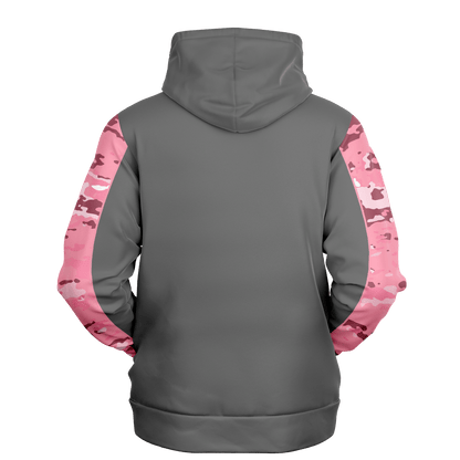 Armor of God - Pink and Gray Camo Premium Hoodie - Sacred Stylz