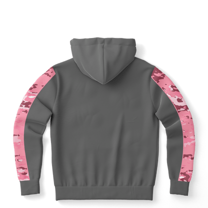 Armor of God - Pink and Gray Camo Premium Hoodie - Sacred Stylz