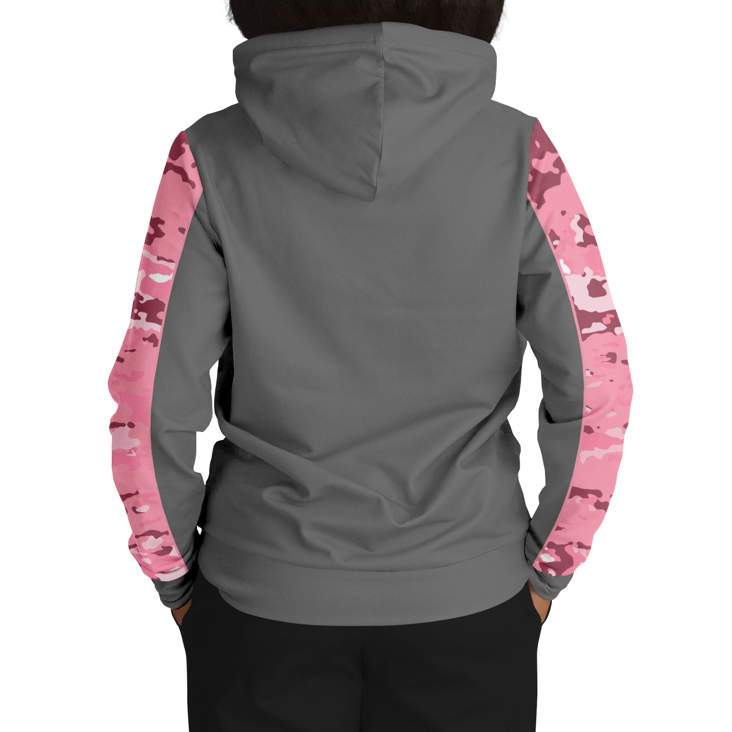 Armor of God - Pink and Gray Camo Premium Hoodie - Sacred Stylz